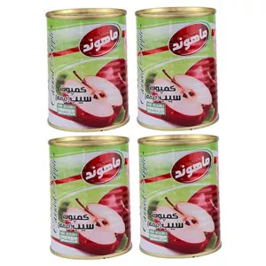 کمپوت سیب ماهوند - 350 گرم مجموعه چهار عددی