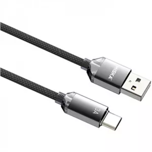 کابل شارژ USB-A به USB-C هیسکا مدل LX-801AC طول 1 متر