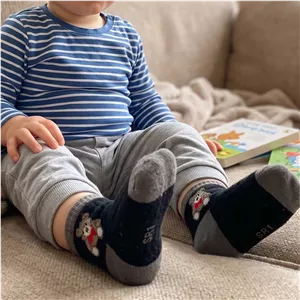 جوراب پسرانه تدی پنبه ای