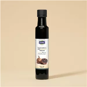 سرکه بالزامیک سیر سیاه و خرما زوبر 250 میلیلیتر در حجره بابات (کپی)