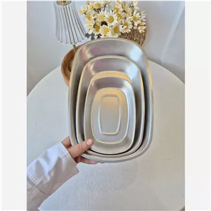 ست دیس سرو سه عددی استیل وارداتی 