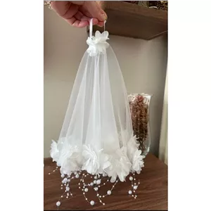 دستمال رقص توری زیبا 1 عددی