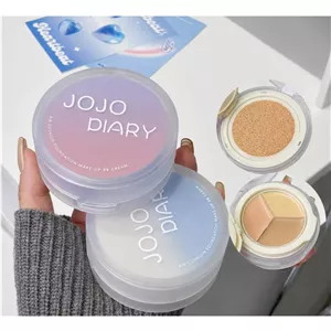کوشن دوتایی JOJO DIARY همراه با کانسیلر سه رنگ 