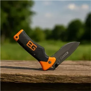 چاقوی تاشو گربر مدل BEAR GRYLLS وزن 200 گرم