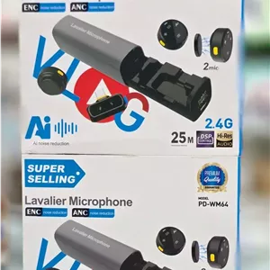 میکروفون یقهای دو کاربره PD-WM64 (اورجینال)