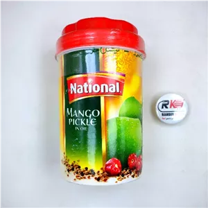 ترشی انبه ناسیونال پاکستانی روغنی وزن 1 کیلویی NATIONAL