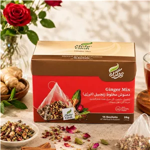 دمنوش مخلوط زنجبیل (انرژی) 14 عددی