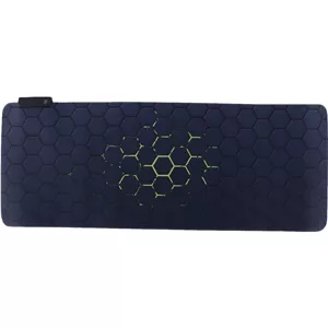 موس پد گیمینگ طرح لانه زنبوری RGB سایز 30 80 سانتی متر