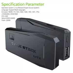 کنسول بازی لایت game stick (گیم استیک) اورجینال. با مموری 64 تایوانی اصلی