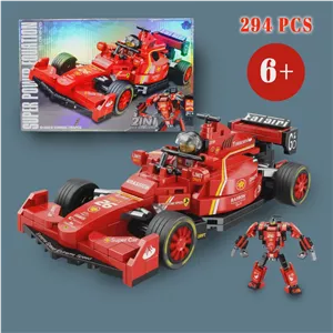 اسباب بازی لگو ساختنی ماشین فورمول یک 294 قطعه آیتم 066