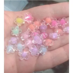 مهره ی پاستیلی گل 1 بسته 10 گرمی