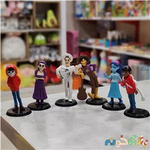 پک 6 عددی فیگور انیمیشن کوکو Coco دیزنی پیکسار