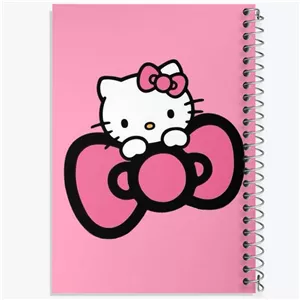 دفتر مشق 50 برگ خندالو طرح هلو کیتی Hello Kitty کد N1840 - با بهترین کیفیت