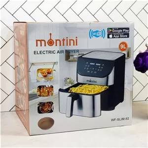 سرخ کن 9 لیتری مونتینی مدل WF-SLIM-92 1800 وات (پسکرایه)