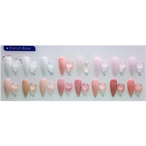 لاک ژل بیس فرنچ برند والری حجم 12 میل french base