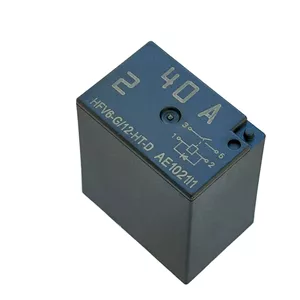 رله 12 ولت 40 آمپر 4 پایه هونگفا (رله میکرو) مدل HONGFA HFV6-G 12-HT-D