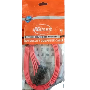 کابل SATA برند kaiser پر سرعت بسته چهار عددی