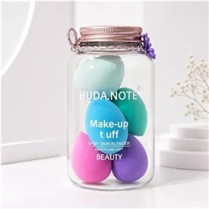 پد آرایشی 6 عددی HUDA NOTE داخل بطری