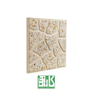 سنگ فرش با سنگ لیمویی و چینی