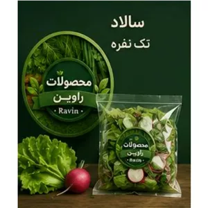 سالاد تک نفره راوین