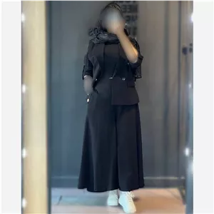 کت شلوار شیک لینن نچرال باتنخورشیک ورنگای زیبا