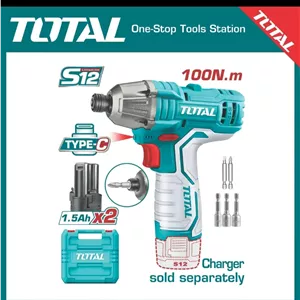 دریل شارژی توتال مدل TIRLI12015 با باتری 12 ولت