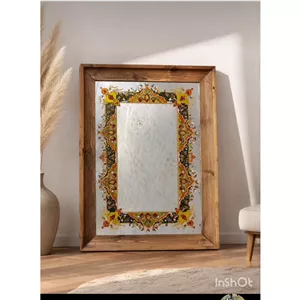 قاب آینه تذهیب vitray سایز 50 در 70