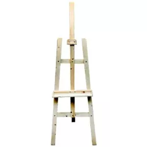 سه پایه بوم نقاشی تاشو تک شیار چوبی 
