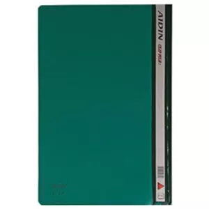 پوشه پلاستیکی آیدین سبز سایز A4 بسته 50 عددی