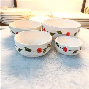کاسه چهار سایز طرح لبخند