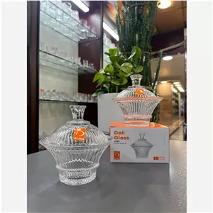 قندان بلور راه راه دلیDELI