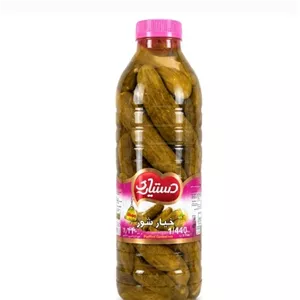 خیارشور سوپر ویژه، سرکه نمکی در بطری پت، 1.45 کیلویی