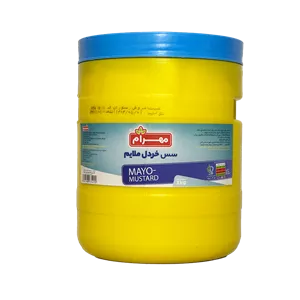 سس خردل تند سطلی مهرام 3000 گرم دبه ارسال به شهرستان به صورت پس کرایه است