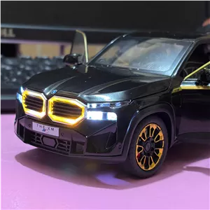 ماکت ماشین طرح BMW موزیکال رنگ مشکی طلایی مدل M.K