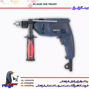 دریل چکشی 13 میلیمتر 750 وات آچاری توسن مدل 0022D (پس کرایه)
