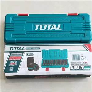 ست بکس مشکی بلند فشار قوی 10 عددی توتال TOTAL-THKISD12102L