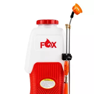 سم پاش شارژی FOX سفید 20 لیتری پمپ دوبل FX-01 