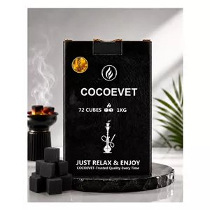 زغال نارگیل قلیان یک کیلویی COCOEVET