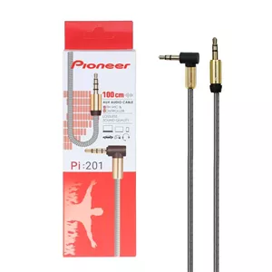 کابل Pioneer Aux مدل Pi-201 -طلایی - RYL