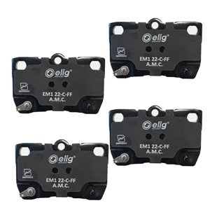 لنت ترمز عقب الیگ مدل LA10 دو جفت مناسب برای لکسوس GS430، لکسوس GS460، لکسوس GS250، لکسوس IS250