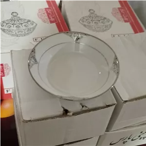 حراج کاسه چینی پاریس مناسب ترشی وماست خوردن هر دست شش تایی 