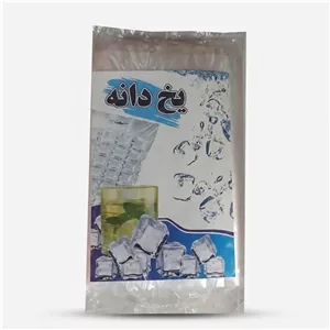 کیسه یکبار مصرف یخ مدل گل یخ کد DL-107 بسته 50 عددی