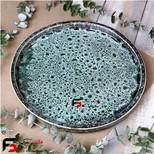 سینی 25 سانتی سرامیکی شره ای 
