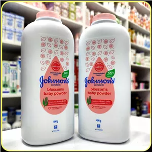 پودر بچه جانسونز کورناستارچ بلوسومز 500 گرمJohnson’s Cornstarch Blossoms Baby Powder