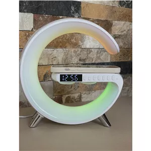 اسپیکر و چراغ خواب رومیزی آلارم دار مدل  Speaker  Night Lamp