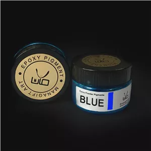 رنگ پودری صدفی آبی - blue