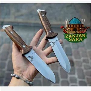 چاقو شکاری فولاد ضربه زن دار زنجان