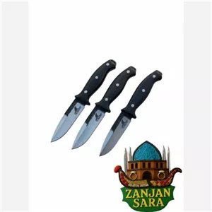 چاقو شکاری فولاد رنگی ضد ضربه هانتر زنجان