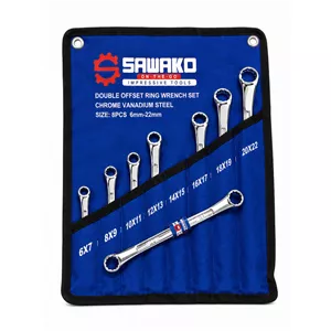 آچار دو سر رینگی ساواکو مدل YP-8PCS مجموعه 8 عددی