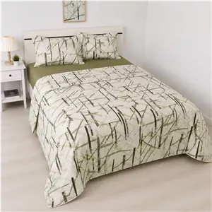 ست کاور لحاف وایت نایت مدل کراس لاین دو نفره کد 281 